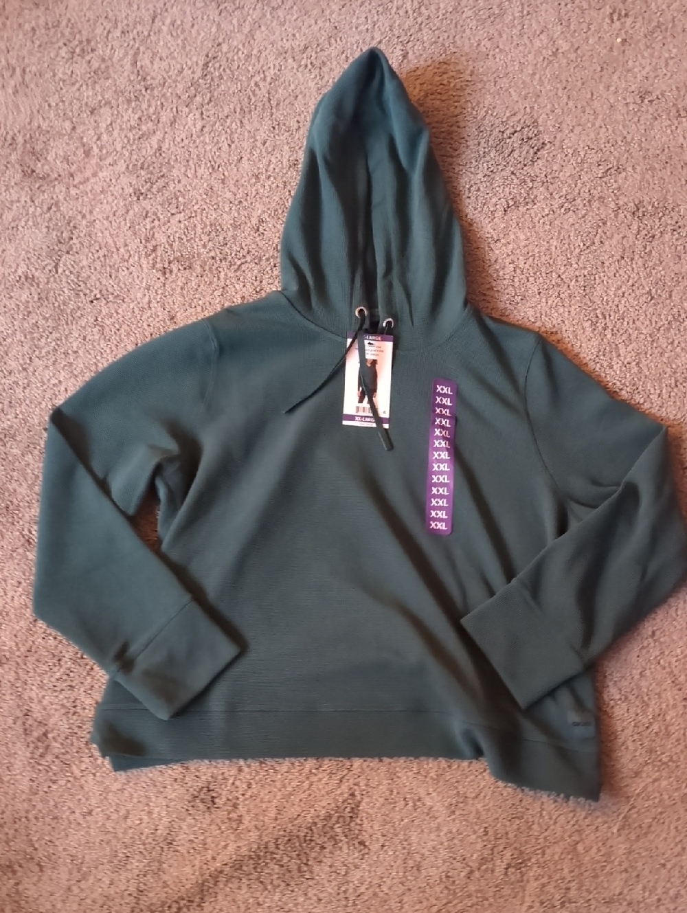 NWT Green Deacon White Hoodie